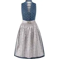 Dirndl Amalie2 (dunkelblau-grau, ) von Stockerpoint Heimatgwand für Damen, % Baumwolle