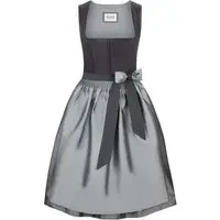 Dirndl Gloria (graphit, ) von Stockerpoint Heimatgwand für Damen, % Baumwolle, % Polyester