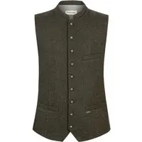 Trachtenweste Devito (moosgrün, ) von Stockerpoint Classics für Herren, Oberteile, % Wolle, % Viskose, % Polyester