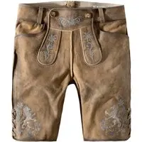 Damenlederhose Resi (korn gespeckt, ) von Stockerpoint Heimatgwand für Damen, Hosen, % Leder