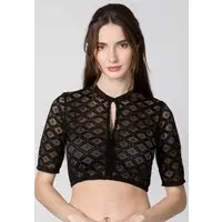 Dirndlbluse Laurene (schwarz, ) von Stockerpoint für Damen, Oberteile, % Polyamid, % Polyester, %Elasthan