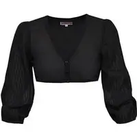 Dirndlbluse NANDLSTADT ~ schwarz