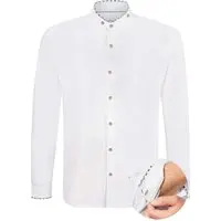 Trachtenhemd Alexio (weiss-schilf, ) von Stockerpoint Classics für Herren, Oberteile, % Baumwolle, % Polyester