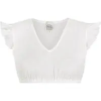 Dirndlbluse VERENA ~ weiß
