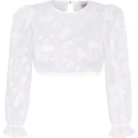 Dirndlbluse KATHY ~ weiß