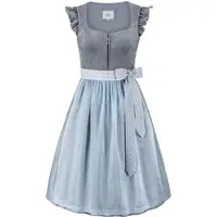 Dirndl SOPHIA (65 cm) ~ ~ blaugrau
