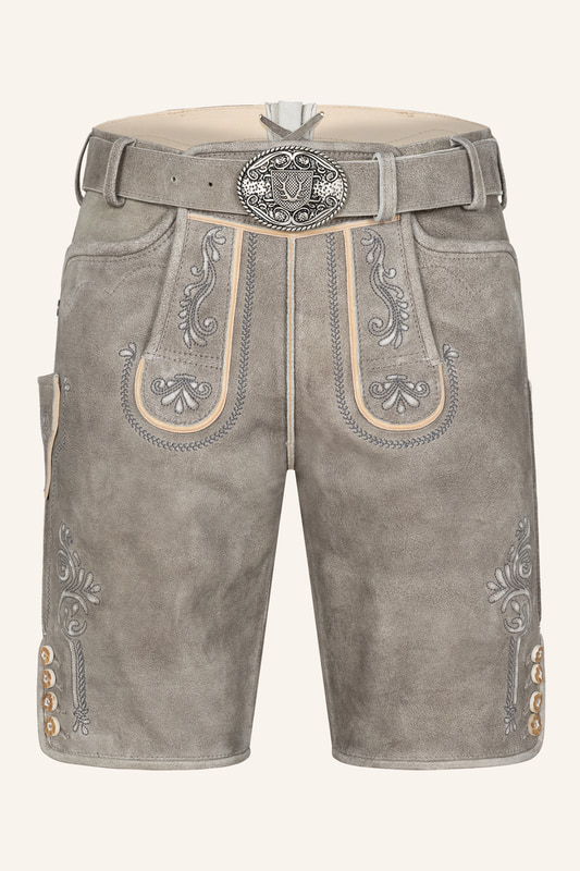 Lederhose Namid mit Gürtel