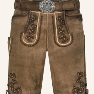 Lederhose Rodney mit Gürtel