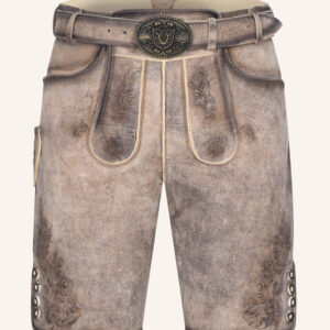 Lederhose Aelion mit Gürtel