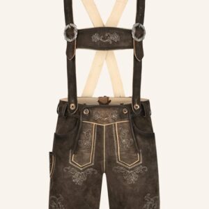 Lederhose Werno mit Trägern
