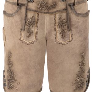 Lederhose MARIE ~ hellbraun