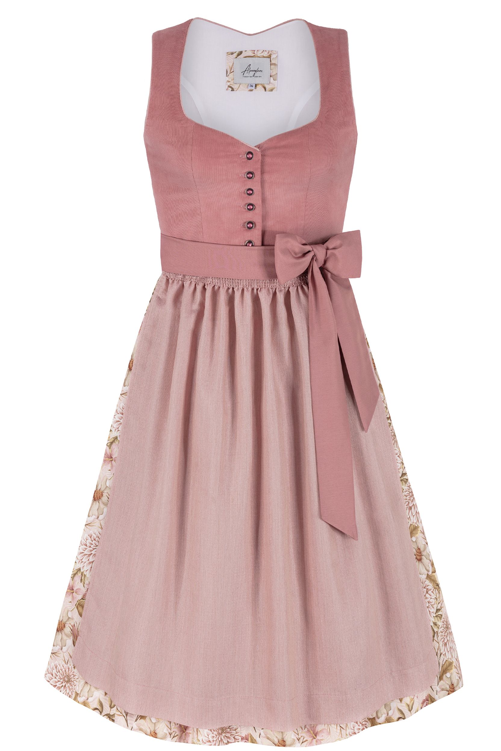 Dirndl XENIA (65 cm) ~ rosenholz