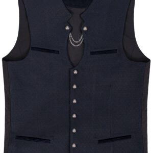Trachtenweste FLORIAN ~ dunkelblau