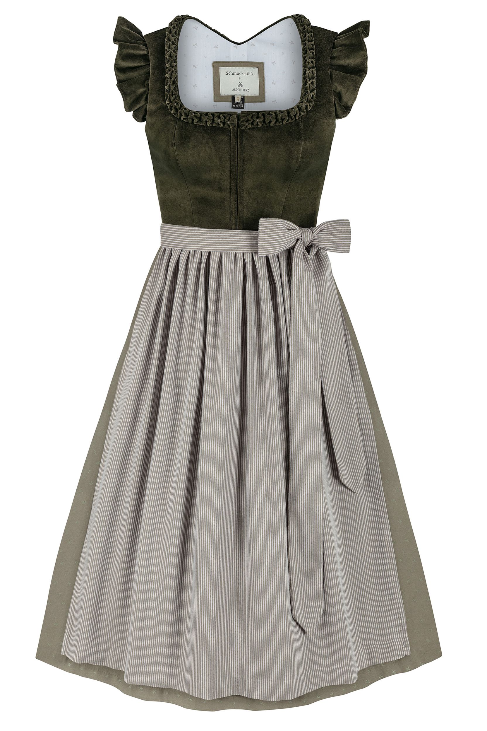 Dirndl MARA (75 cm) ~ oliv
