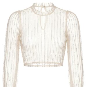 Dirndlbluse MARA ~ creme