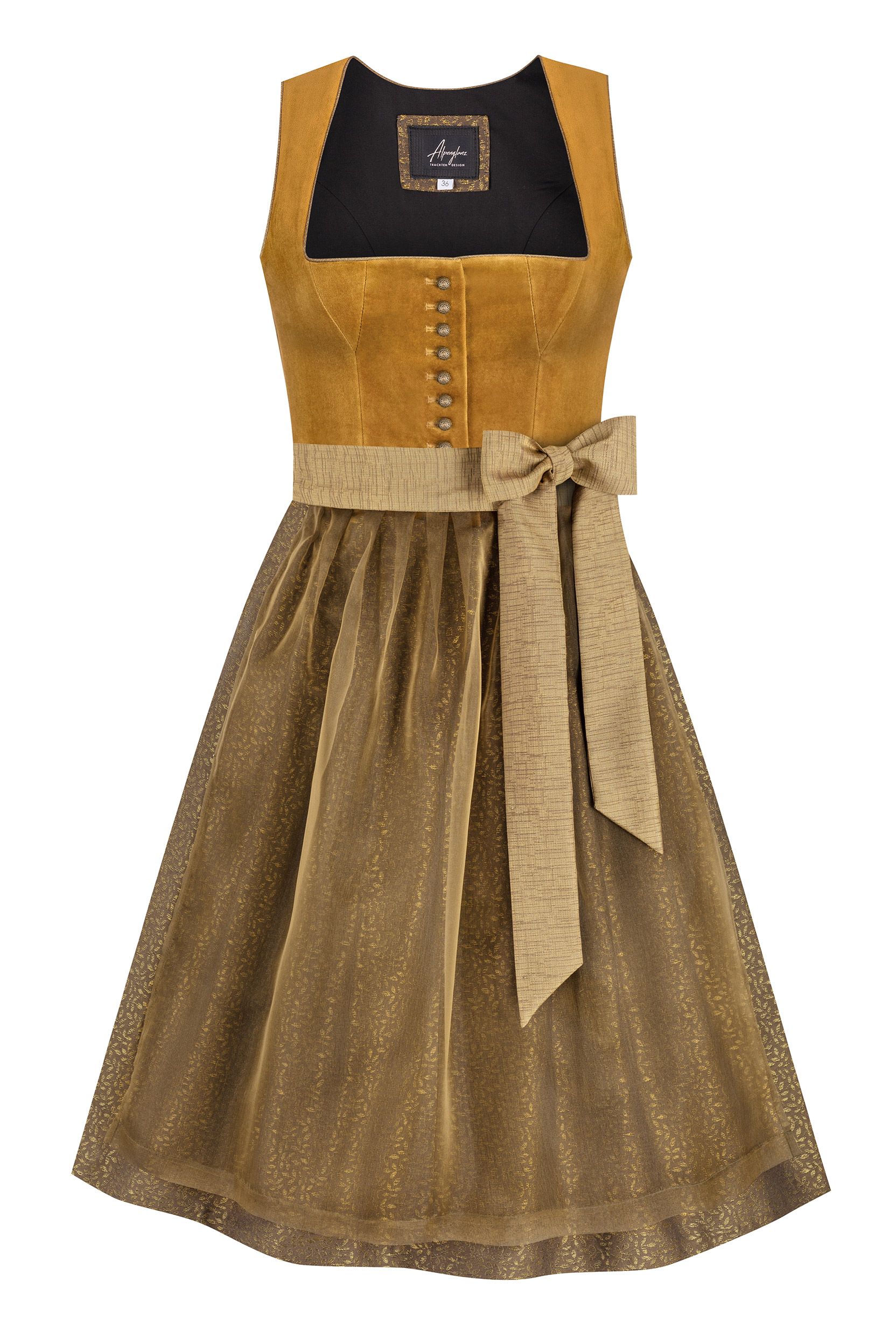 Dirndl MAXIMA (70 cm) ~ curry