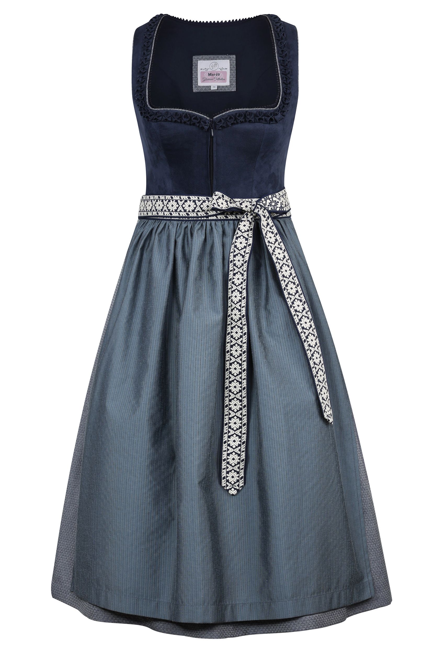 Dirndl REICHENFELS (65 cm) ~ blau