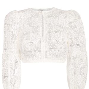 Dirndlbluse CONNY ~ creme
