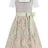 Kinder Dirndl grau gold 013785