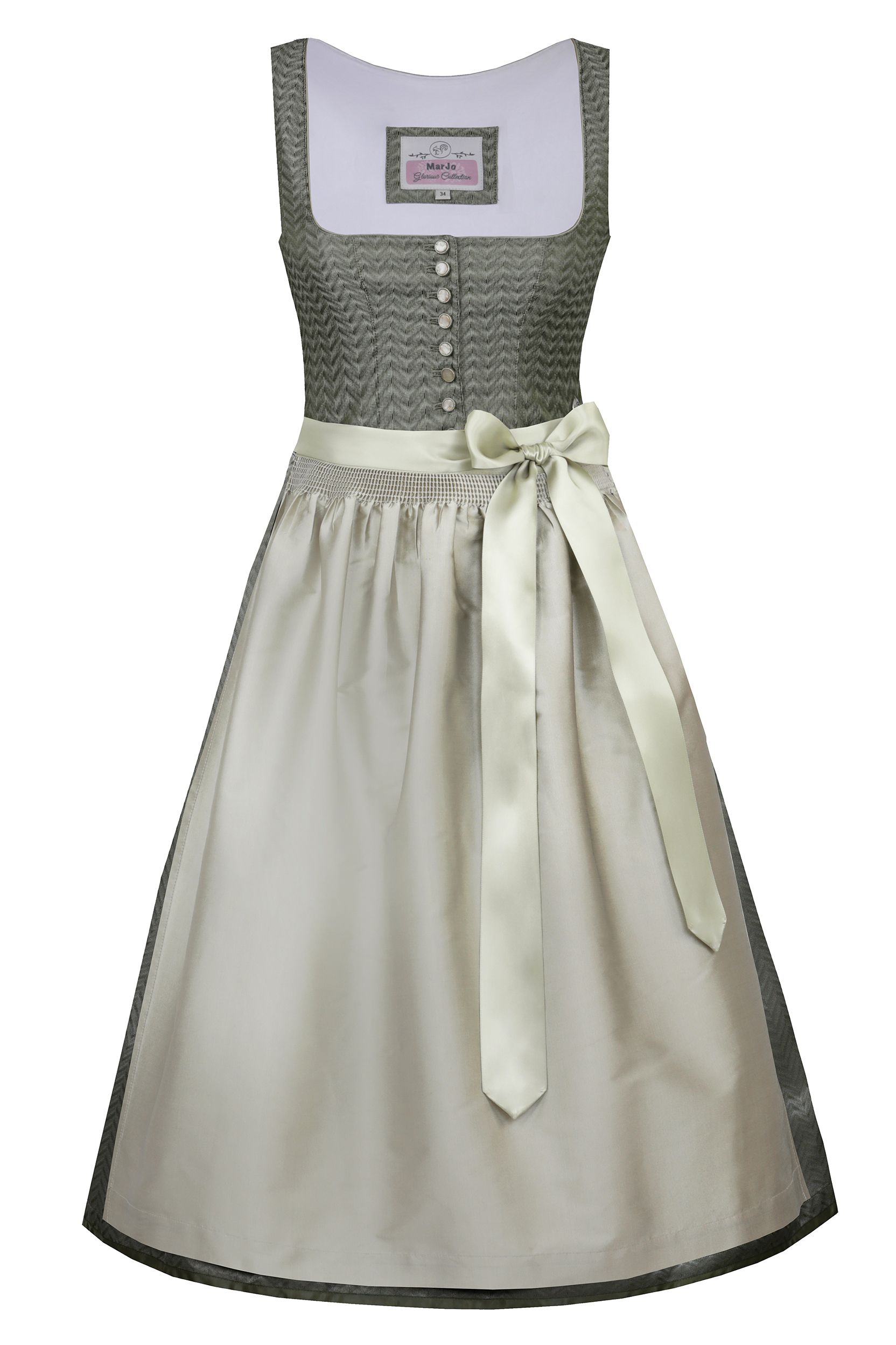 Dirndl GOTTESZELL (70 cm) pinie ~ salbei