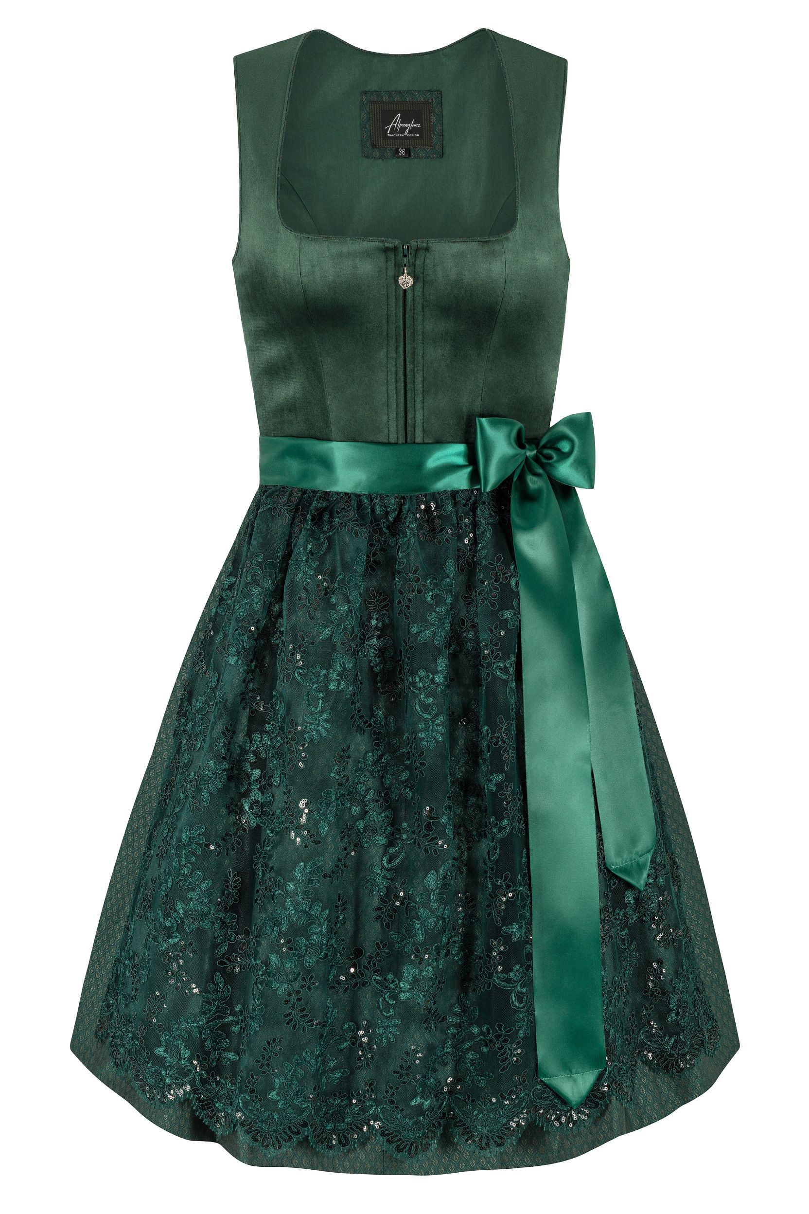 Dirndl AMBRA (60 cm) ~ dunkelgrün