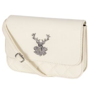 Trachtentasche Hirsch mit Steppung ~ creme