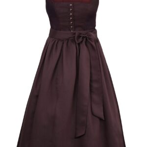 Dirndl VORDERNBERG (80 cm) ~ aubergine