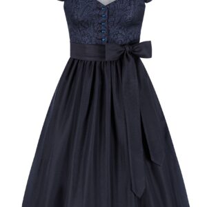 Dirndl SASKIA (75 cm) ~ dunkelblau