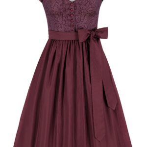 Dirndl SASKIA (75 cm) ~ bordeaux