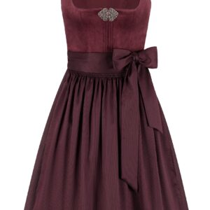 Dirndl ARIELLA (60 cm) ~ bordeaux