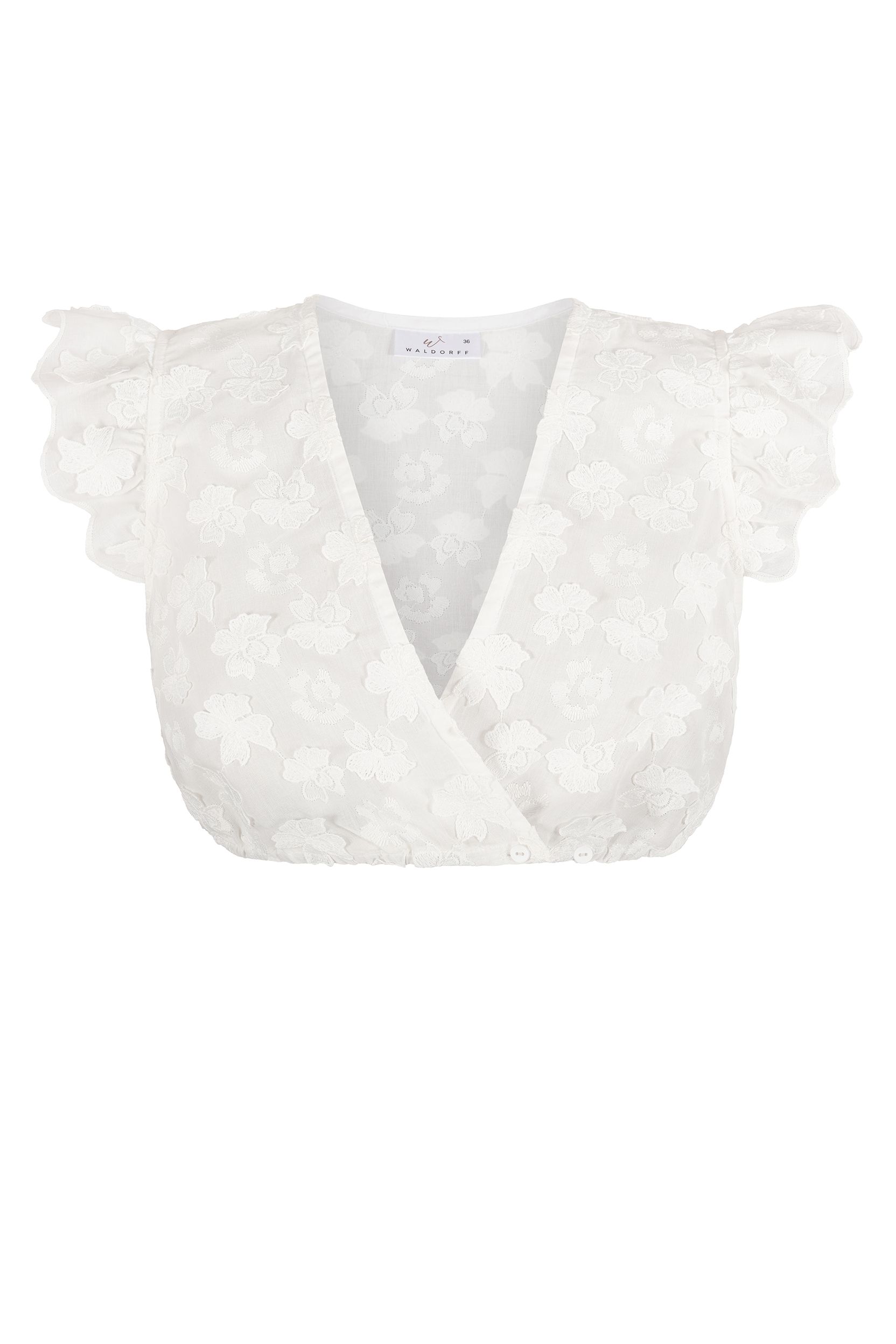 Dirndlbluse EVA ~ creme
