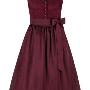 Dirndl MILLIE (80 cm) ~ bordeaux