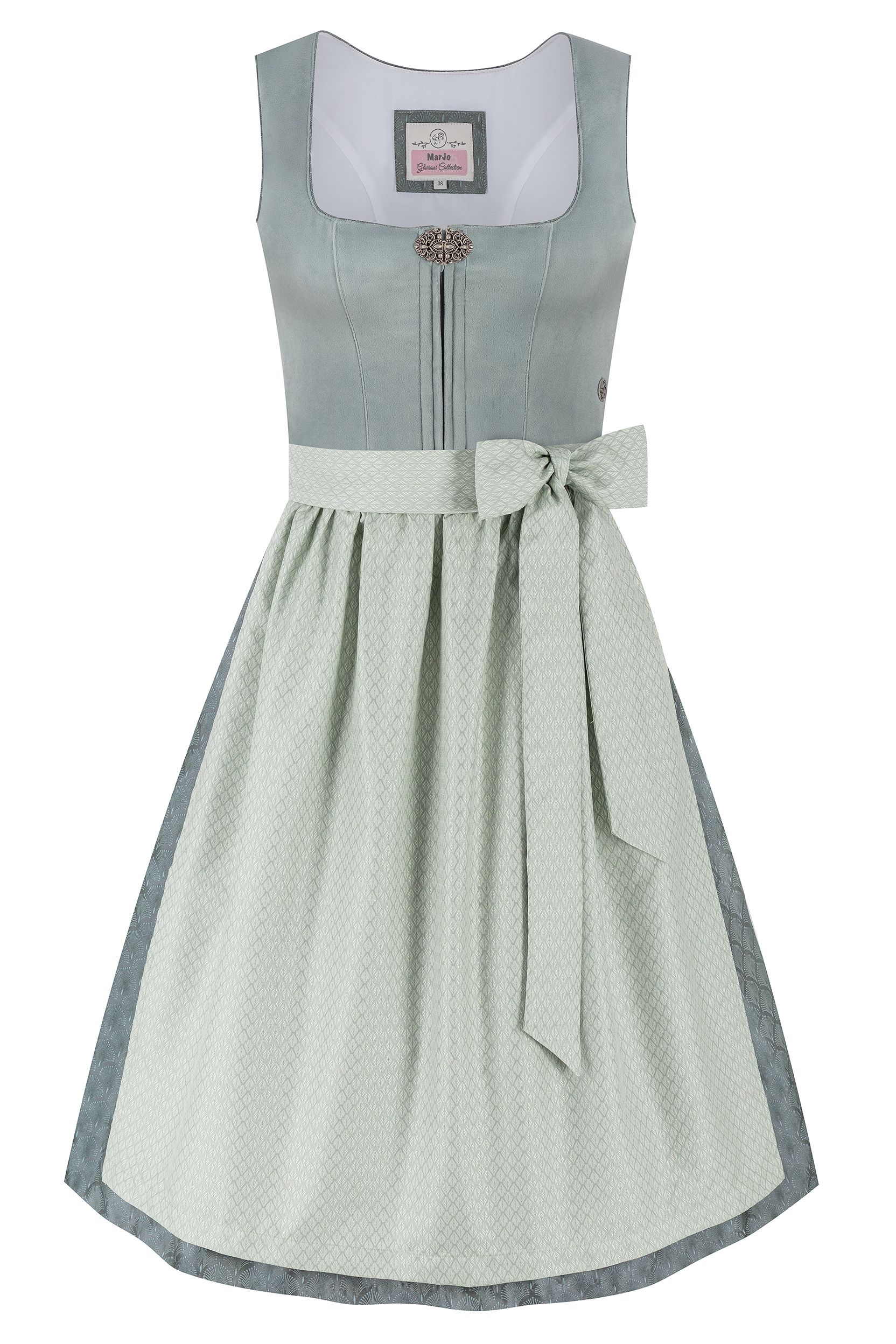Dirndl FRIEDA (65 cm) ~ mint, salbei