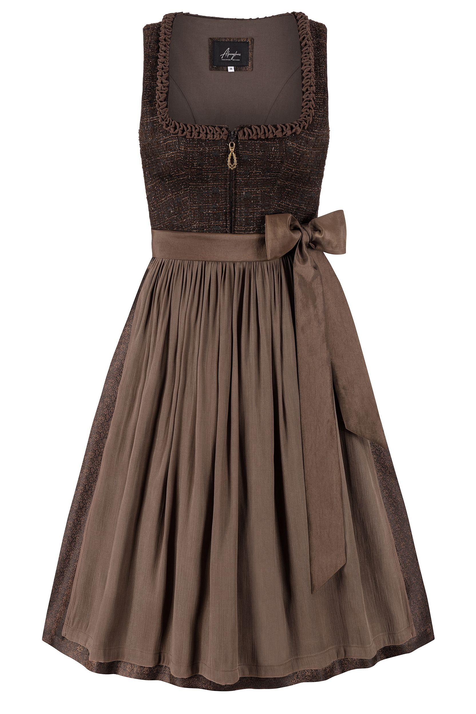 Dirndl FIONA (65 cm) ~ braun