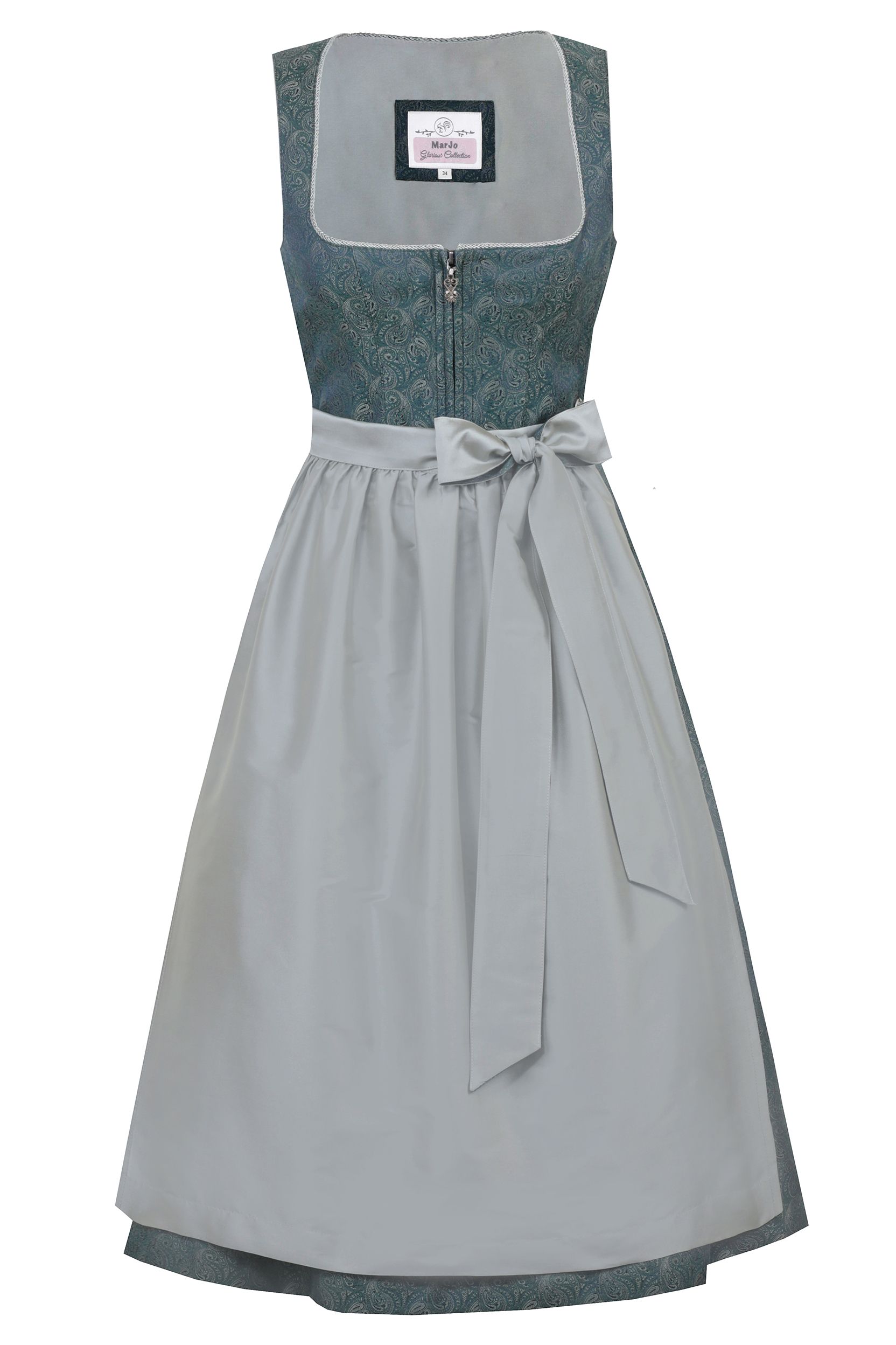 Dirndl BECHHOFEN (65 cm) tanne ~ Dunkelgrün