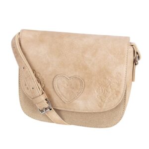 Trachtentasche creme Herz 014008 ~ creme