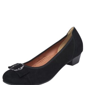 Pumps schwarz mit Schnalle Bergsee 005391