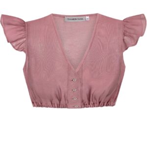 Dirndlbluse DIANA ~ rosenholz