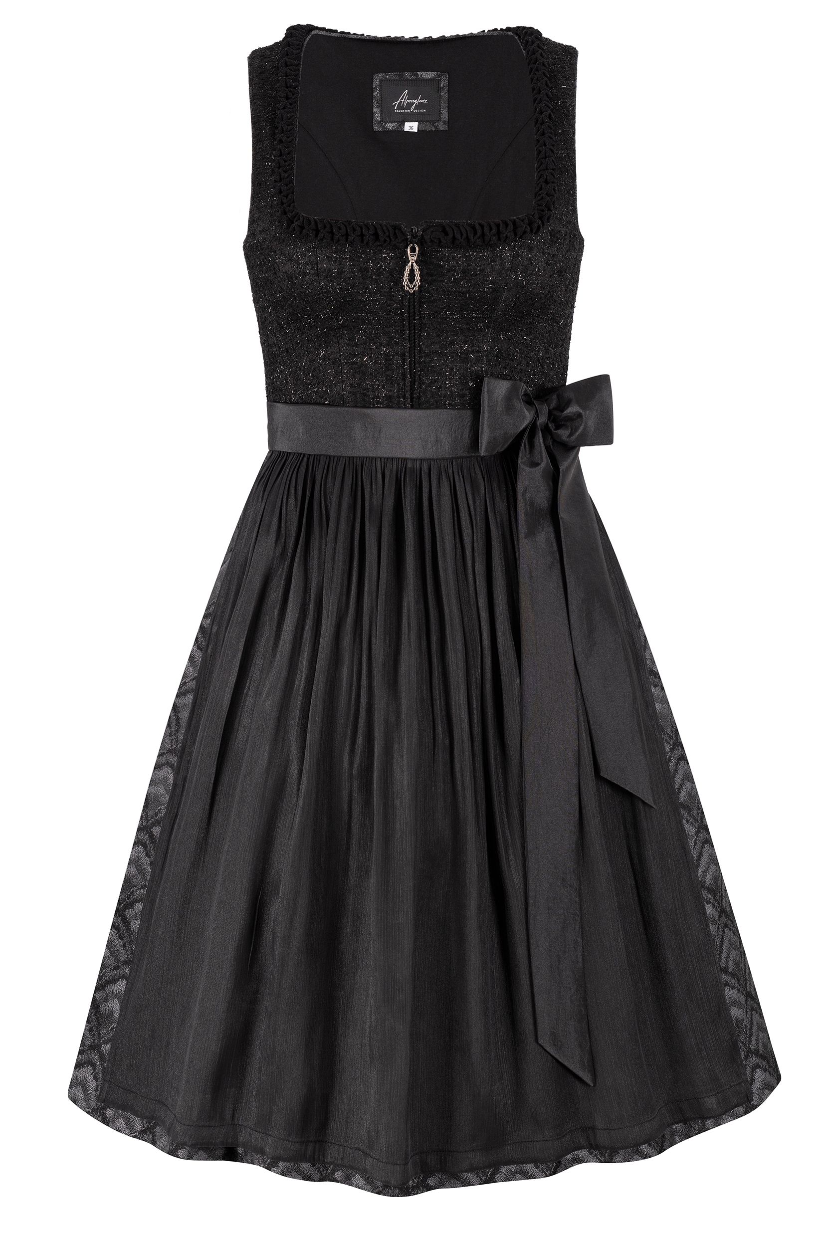 Dirndl FIONA (65 cm) ~ schwarz