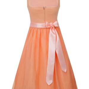 Dirndl HOFSTETTEN (65 cm) peach ~ apricot