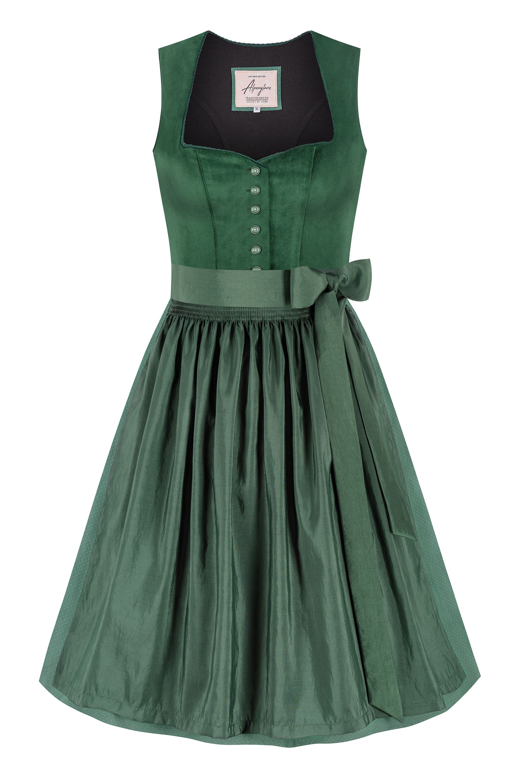 Dirndl TEGERNSEE (65 cm) ~ grün
