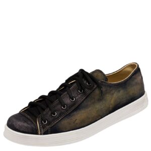 Trachtensneaker schwarz antik 015242