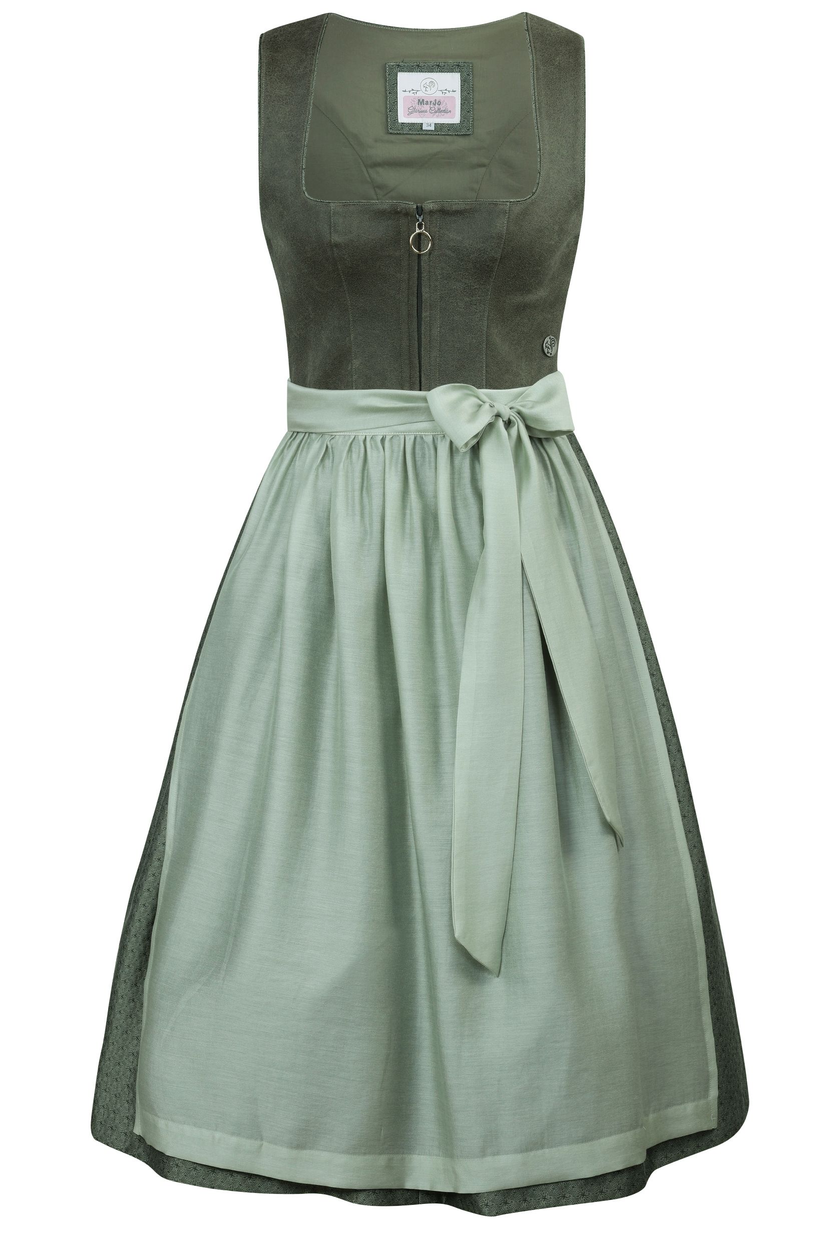 Dirndl PETERSHAUSEN (65 cm) ~ oliv