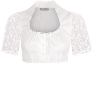 Dirndlbluse CARLA ~ creme