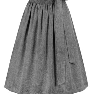 Dirndlschürze SONJA (70 cm) ~ grau