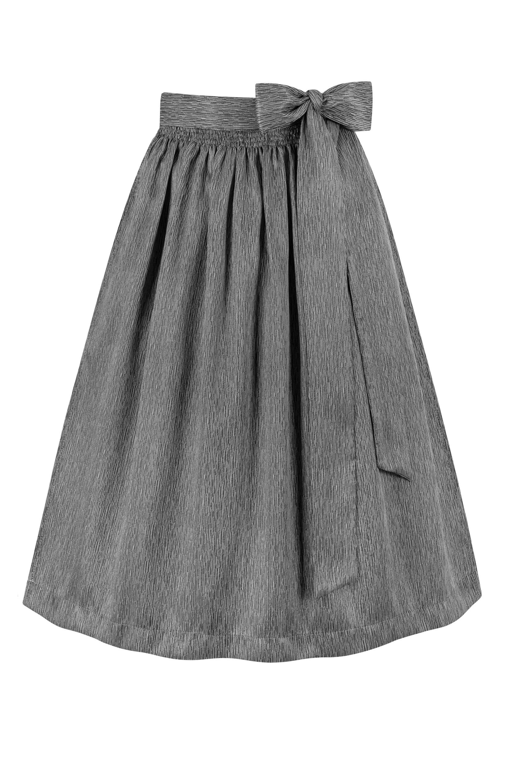 Dirndlschürze SONJA (70 cm) ~ grau