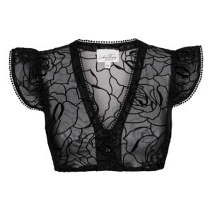 Dirndlbluse KIM ~ schwarz