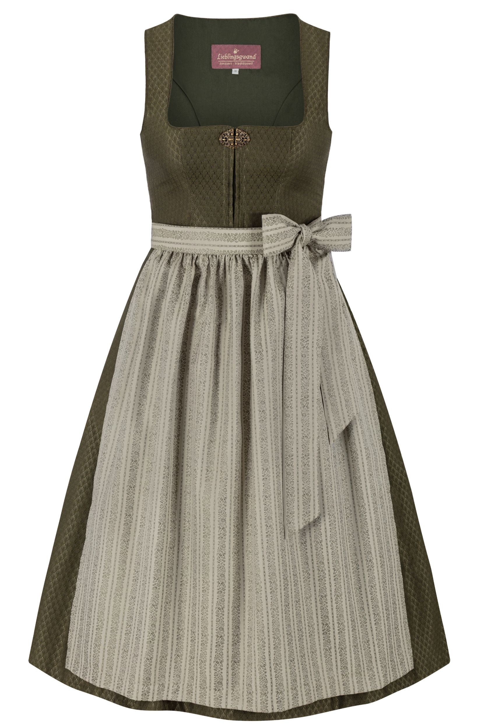 Dirndl KLARA (75 cm) ~ oliv