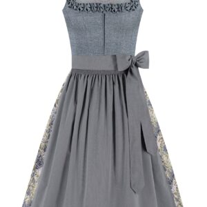 Dirndl TAMARA (70 cm) ~ blaugrau