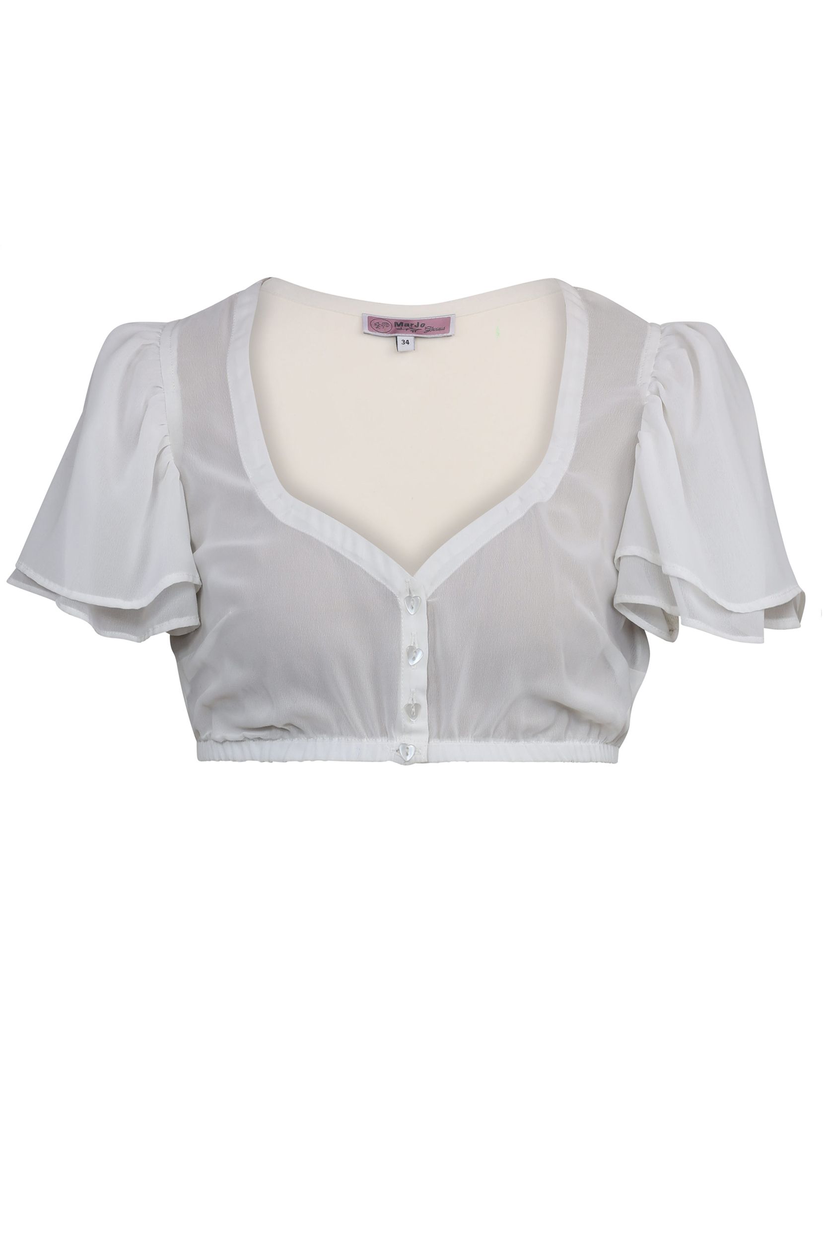 Dirndlbluse EMMERSDORF ~ creme